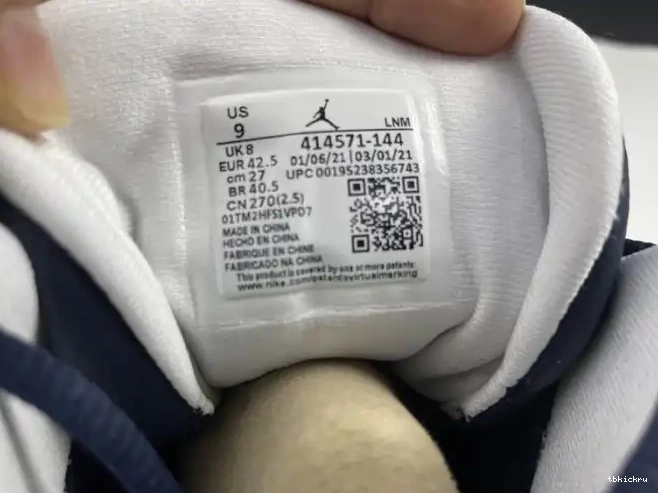 Reps TBK Blue Powder Air 414571-144 Jordan 13 Dark 0511